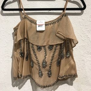 Free People beaded tank